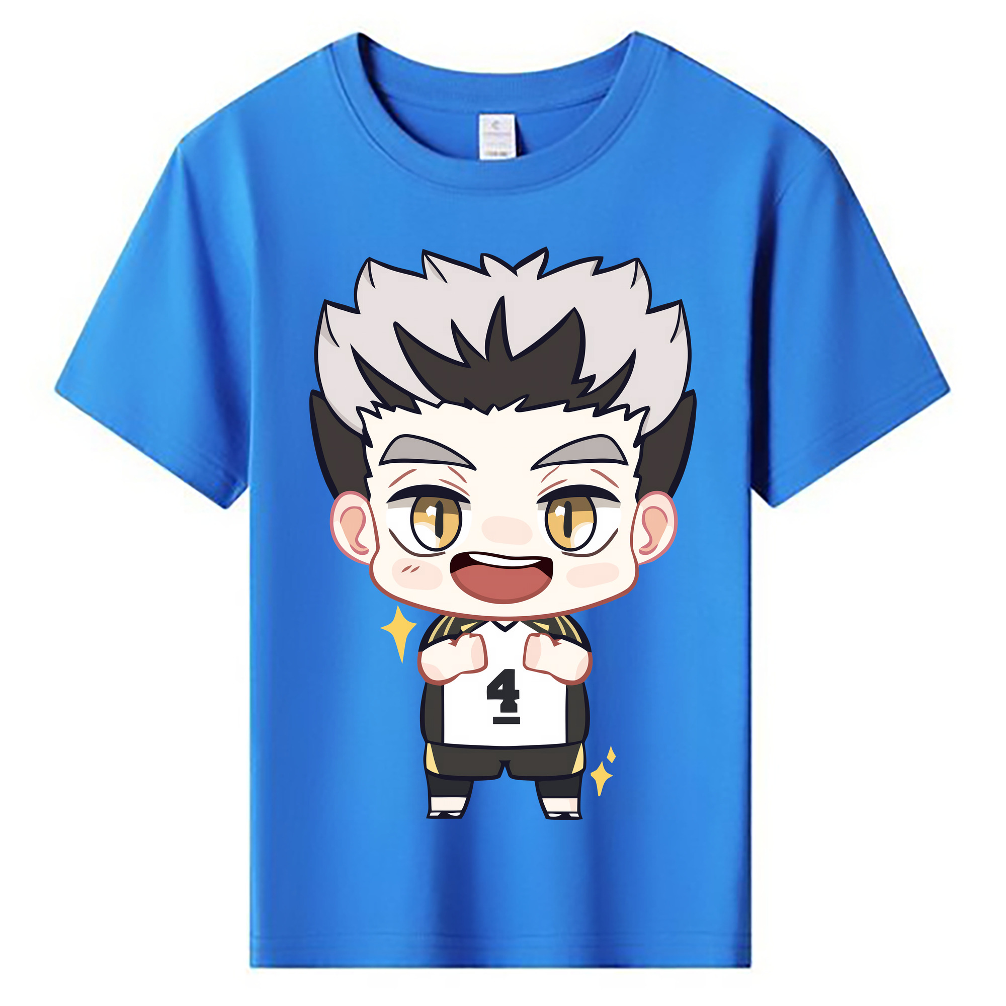 （画像用） ハイキュー!! Haikyu!! 綿100％キッズTシャツ（フロントプリント）
